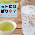 ダイエットには水が一番？お茶や炭酸水は体にイイ？